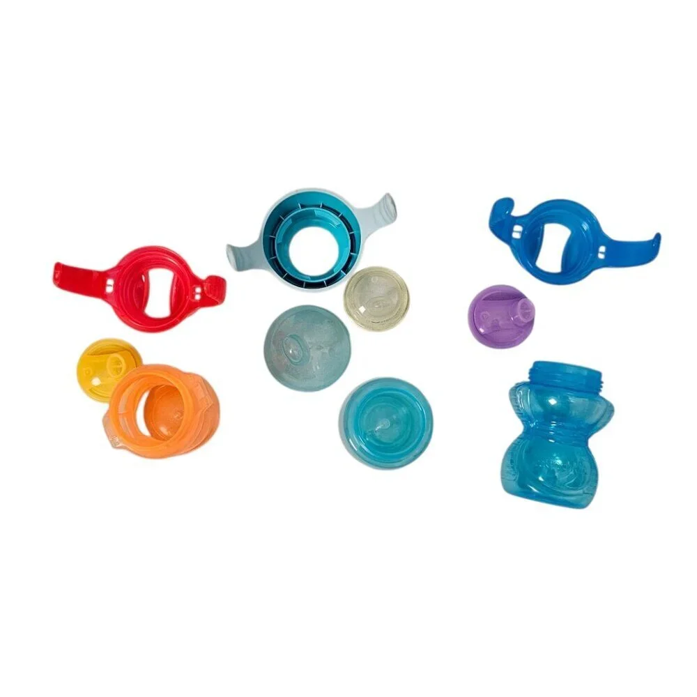 Munchkin Double Handle No Spill Toddler Trainer Sippy Cups Set of 3